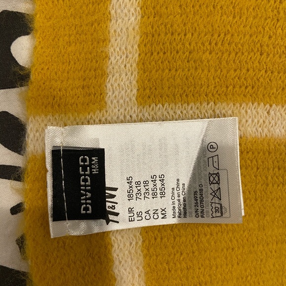 Mustard scarf 73x18” - Picture 5 of 6